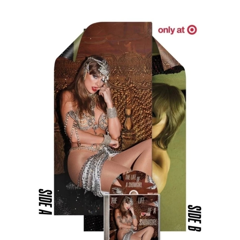 Taylor Swift The Life of a Showgirl: It’s Beautiful CD + Double Sided Poster